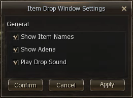 Item Drop Window L2 After Work 2