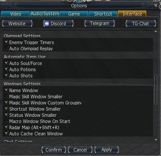 Options Interface Tab L2 After Work 2