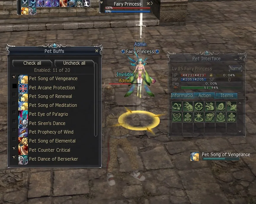 Pet Buffs Select L2 After Work